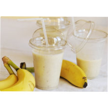 Gobelet + couvercle Milk Shakes - 25 à 30 cl
